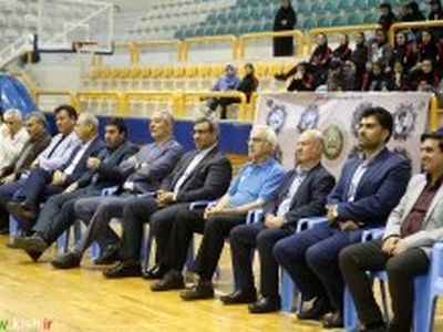 جشن قهرمانی لیگ برتر هندبال بانوان در جزیره کیش برگزار شد