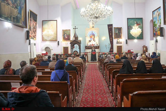 The 2019 ceremony at Holy Truman Church
