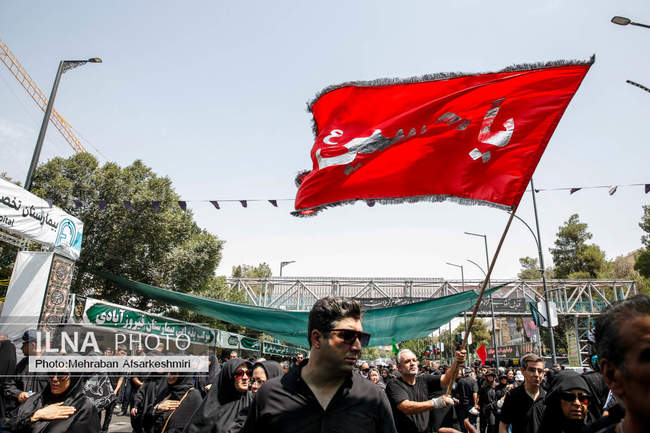 مراسم پیاده‌روی جاماندگان اربعین حسینی در تهران/ 2