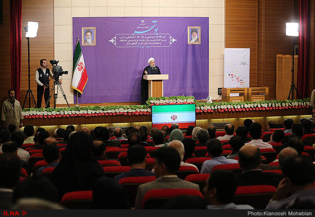 گزارش تصویری از مراسم افتتاح فاز سوم پتروشیمی پردیس، دماوند و مرجان