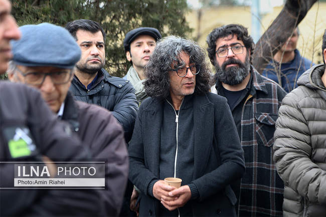 مراسم تشییع پیکر نظام الدین کیایی صدابردار پیشکسوت سینما