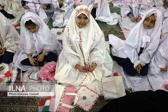مراسم جشن تکلیف ۵ هزار نفری دختران تبریز