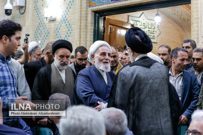 مراسم ترحیم خواهر «سیدمحمد خاتمی»
