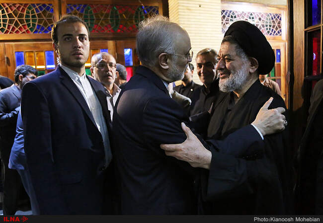 گزارش تصویری حضور شخصیت‌های سیاسی در مراسم ترحیم مادر حجت‌الاسلام محتشمی‌پور