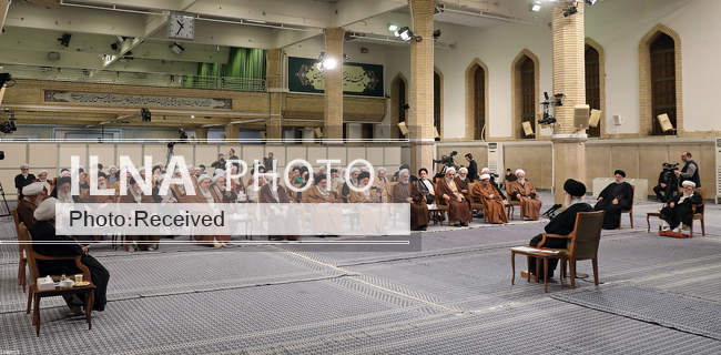 دیدار رئیس و اعضای مجلس خبرگان رهبری با رهبر انقلاب