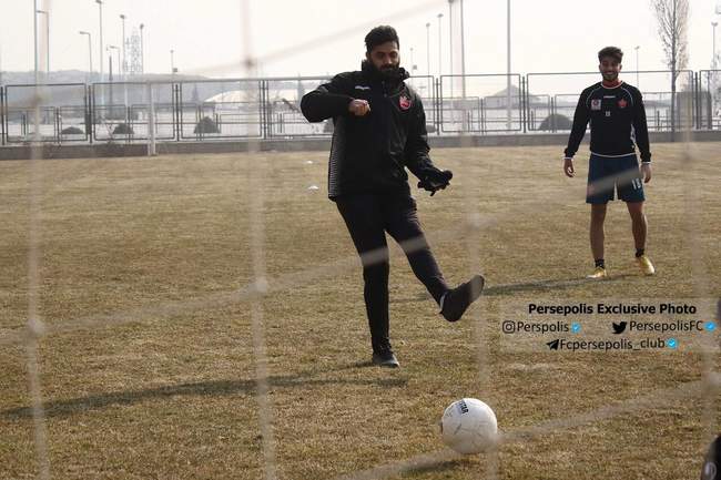 گزارش تصویری: سرخ‌پوشان بعد از دربی در تمرینات حاضر شدند