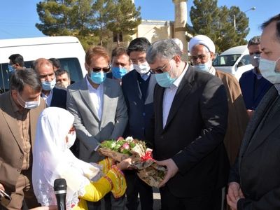 سفر استاندار خراسان رضوی به شهرستان زبرخان