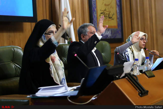 جلسه بررسی استعفای مجدد نجفی در شورای شهر