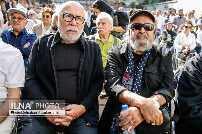 مراسم تشییع پیکر ناصر تقوایی