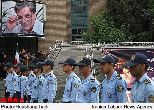 تشییع پیکر حسین پرتوی