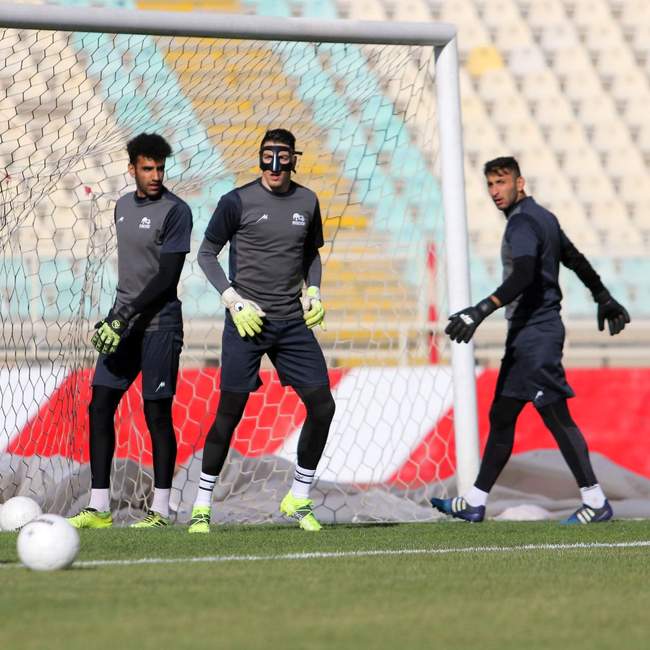 تمرینات آماده سازی تراکتور پیش از مصاف با مس رفسنجان