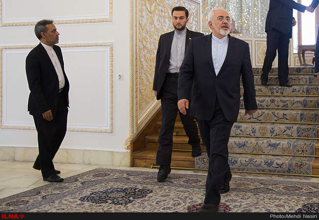 دیدار معاونان وزرات امور خارجه روسیه با محمدجواد ظریف وزیر امورخارجه کشورمان