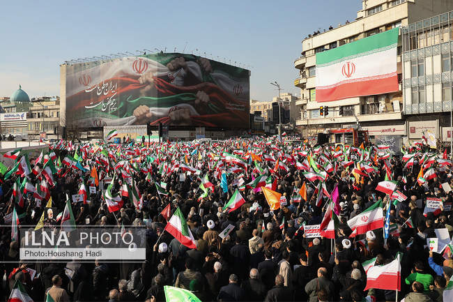 راهپیمایی محکومیت اقدامات تروریستی آمریکا و رژیم صهیونیستی علیه ملت