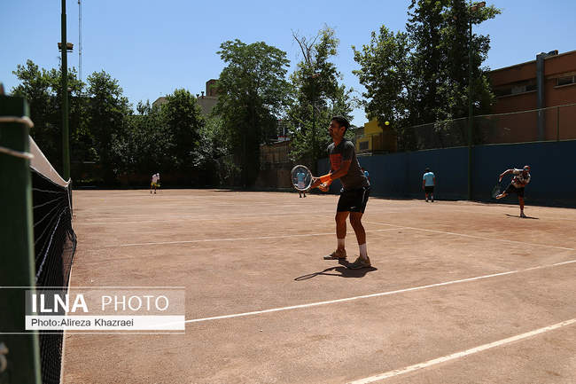 دومین مرحله اردوی تیم ملی تنیس مردان
