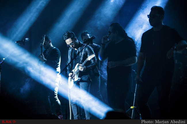 اجرای گروه سون در دومین شب از جشنواره فجر ۳۴ 