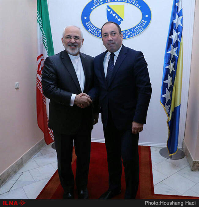 دیدار با وزیر خارجه بوسنی
