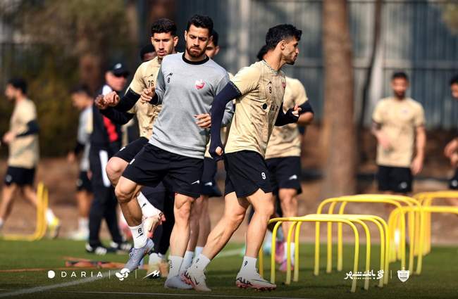 تصاویری از تمرین امروز پرسپولیس