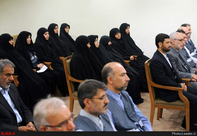 دیدار مسئولان ستاد هشتمین دوره سرشماری عمومی نفوس و مسکن با رهبرانقل