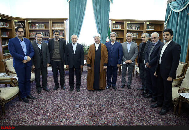 دیدار رئیس، دبیرکل و اعضای شورای سیاستگذاری کیفیت کشور با آیت‌الله هاشمی رفسنجانی
