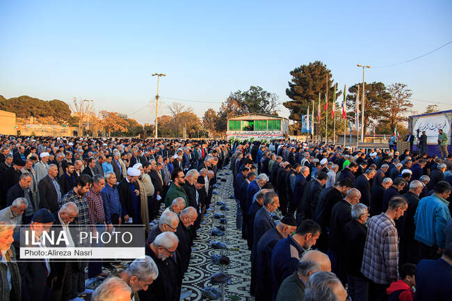 اقامه نماز باران در قزوین از دریچه دوربین ایلنا