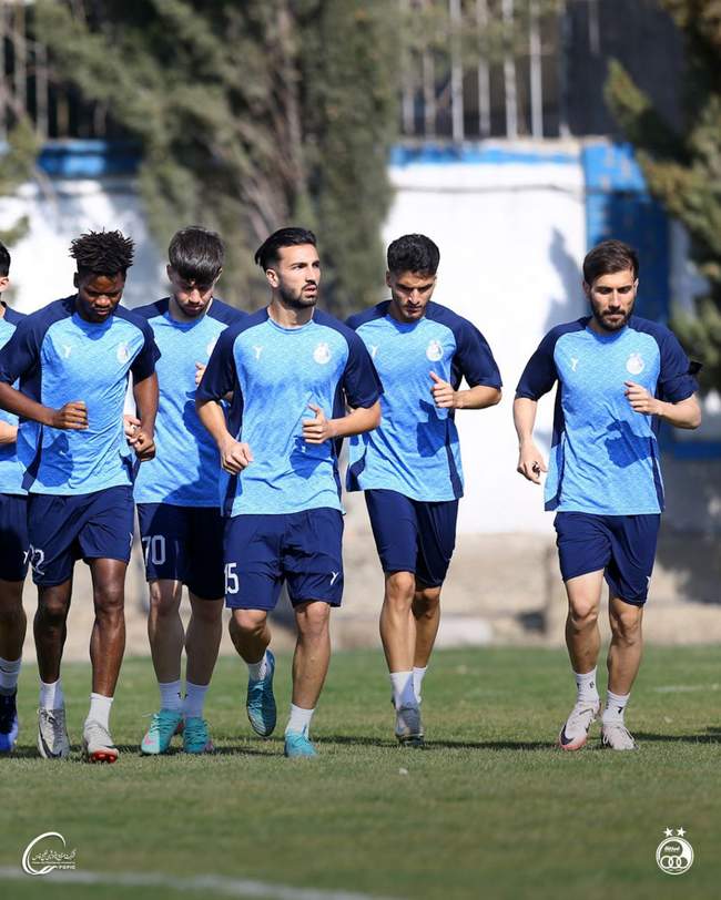 گزارش تصویری: معارفه مجتبی جباری در تمرین استقلال