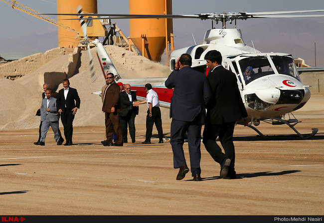 افتتاح کارخانه فولاد کویر دامغان باحضور معاون اول رئیس جمهور 