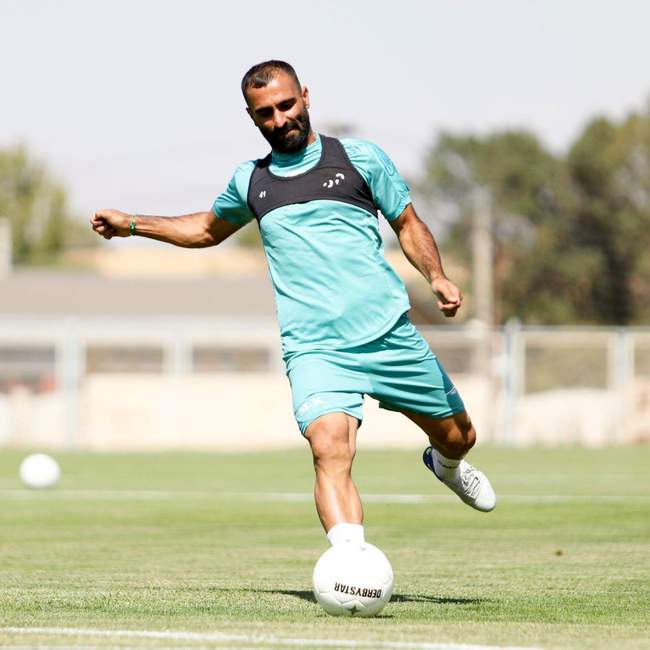 تصاویری از تمرین امروز تراکتور تبریز