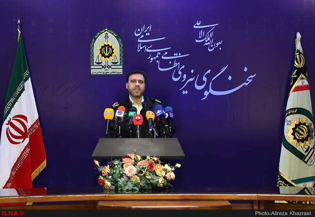نشست خبری سخنگوی نیروی انتظامی