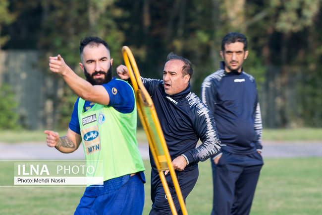 تمرین امروز باشگاه استقلال