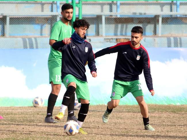 گزارش تصویری تیم ملی جوانان ایران پیش از بازی با استرالیا
