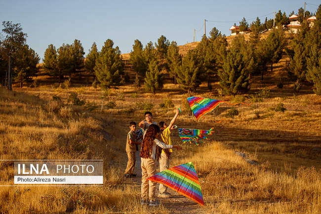جشنواره پرواز بادبادک‌ها در قزوین