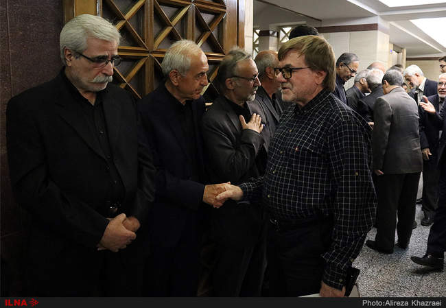 مراسم ترحیم محمد امین قانعی راد