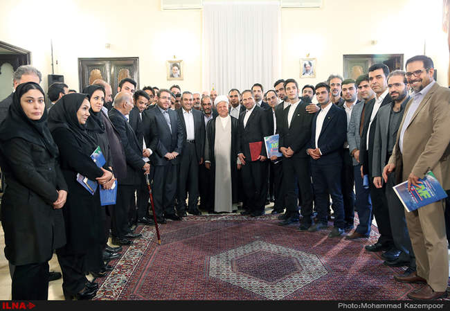 دیدار  اعضای سومین اجلاس بین‌المللی «تعامل هوشمند بازارهای پولی و س�