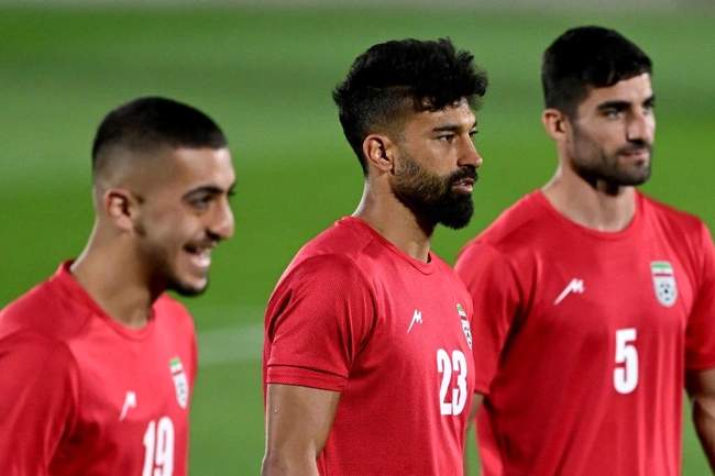 حال و هوای تمرین تیم ملی بعد پیروزی مقابل ولز