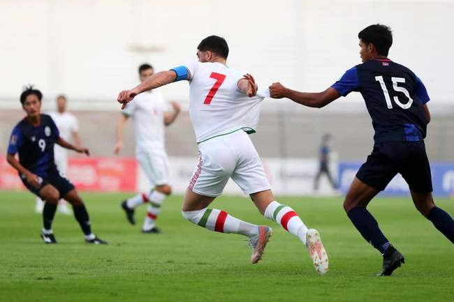 تصاویری از دیدار ایران - کامبوج