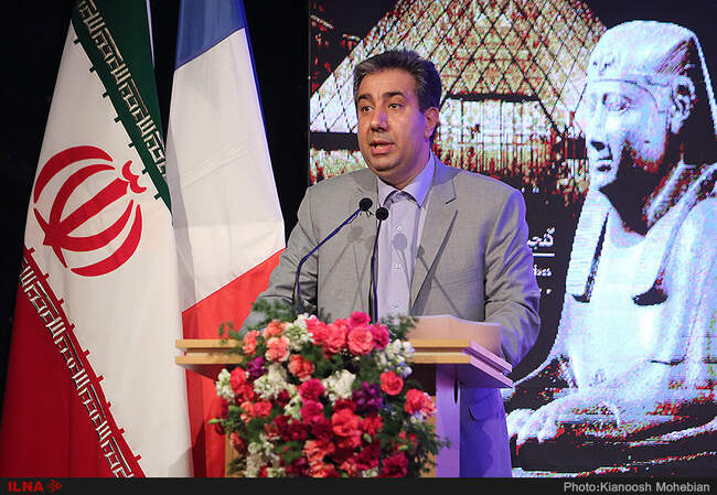 گشایش رسمی موزه لوور در تهران با حضور وزیر امور خارجه فرانسه