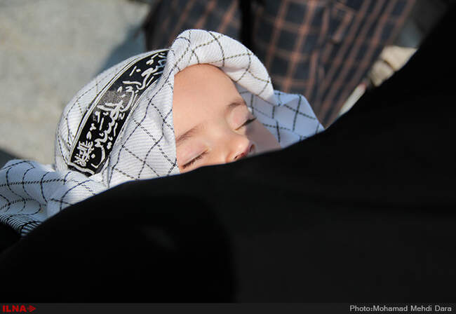  مراسم شیرخوارگان حسینی (حرم مطهر رضوی)