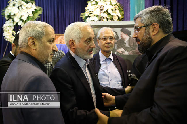 مراسم وداع با پیکر حجت الاسلام و المسلمین دعایی