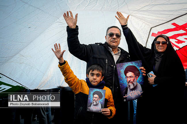 راهپیمایی محکومیت اقدامات تروریستی آمریکا و رژیم صهیونیستی علیه ملت