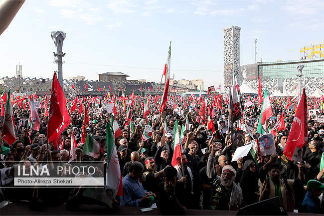 مراسم تشییع پیکر مطهر رهبر شهید انقلاب / 2