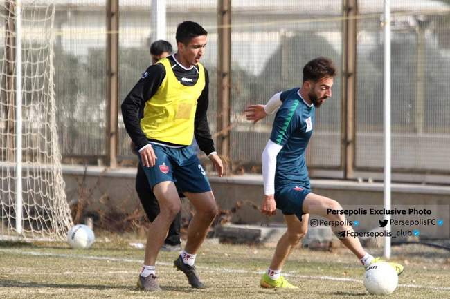 گزارش تصویری: ریکاوری و تمرین سرخپوشان در دو ورزشگاه