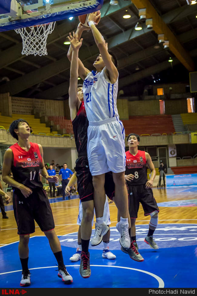 بیست و چهارمین دوره مسابقات بسکتبال قهرمانی جوانان آسیا: ژاپن - تایپه