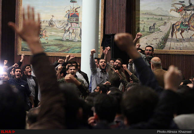 مراسم روز دانشجو با حضور رییس جمهور - دانشگاه تهران