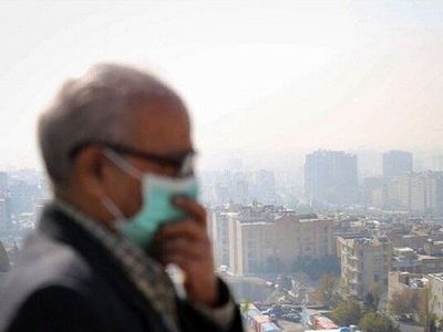 هوای پایتخت در شرایط ناسالم برای گروه‌های حساس