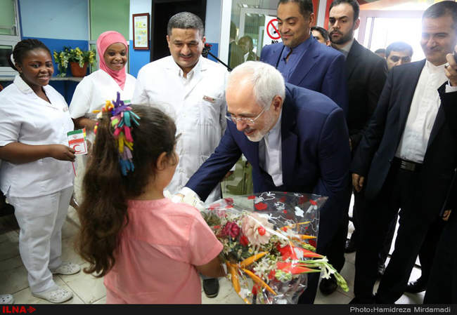 سفر محمدجواد ظریف وزیر امور خارجه کشورمان به غنا