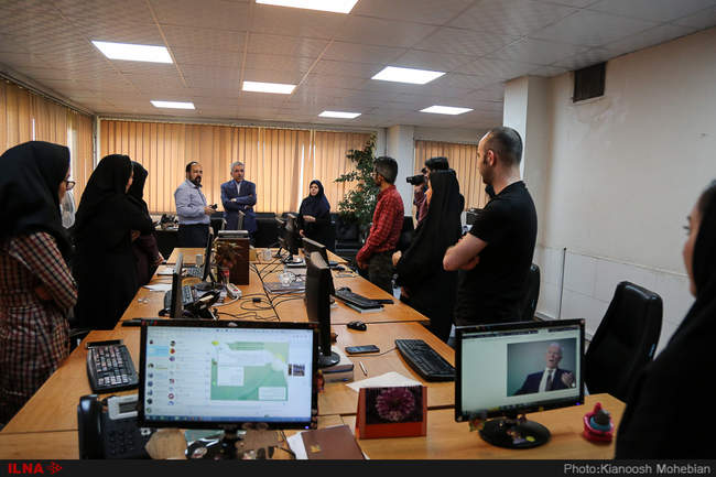 حضور رضا اردکانیان وزیر نیرو در ایلنا