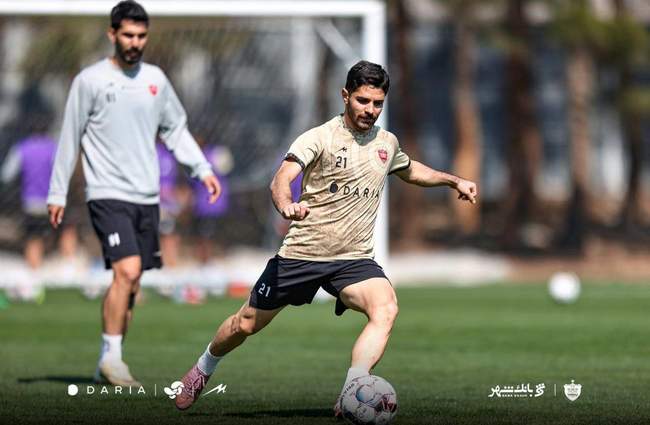 گزارش تصویری تمرین پرسپولیس/ دو ستاره جنجالی همچنان تحت تنبیه اوسمار