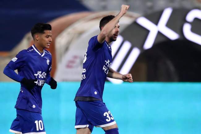 گزارش تصویری: پیروزی استقلال با سوپر گل میلیچ 