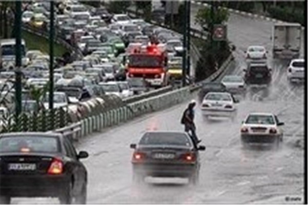 حجم بالای ترافیک در اکثر معابر شهر تهران