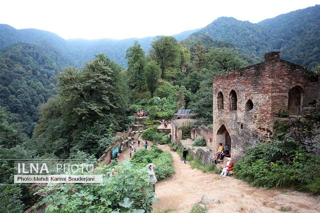  نماهایی از قلعه رودخان در استان گیلان